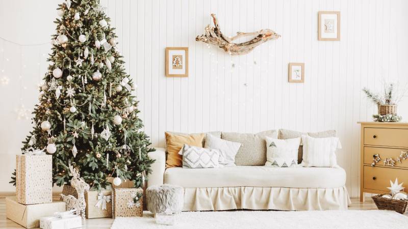 Inspiration arcachonnaise : Une décoration haut de gamme pour les fêtes de Noël. 